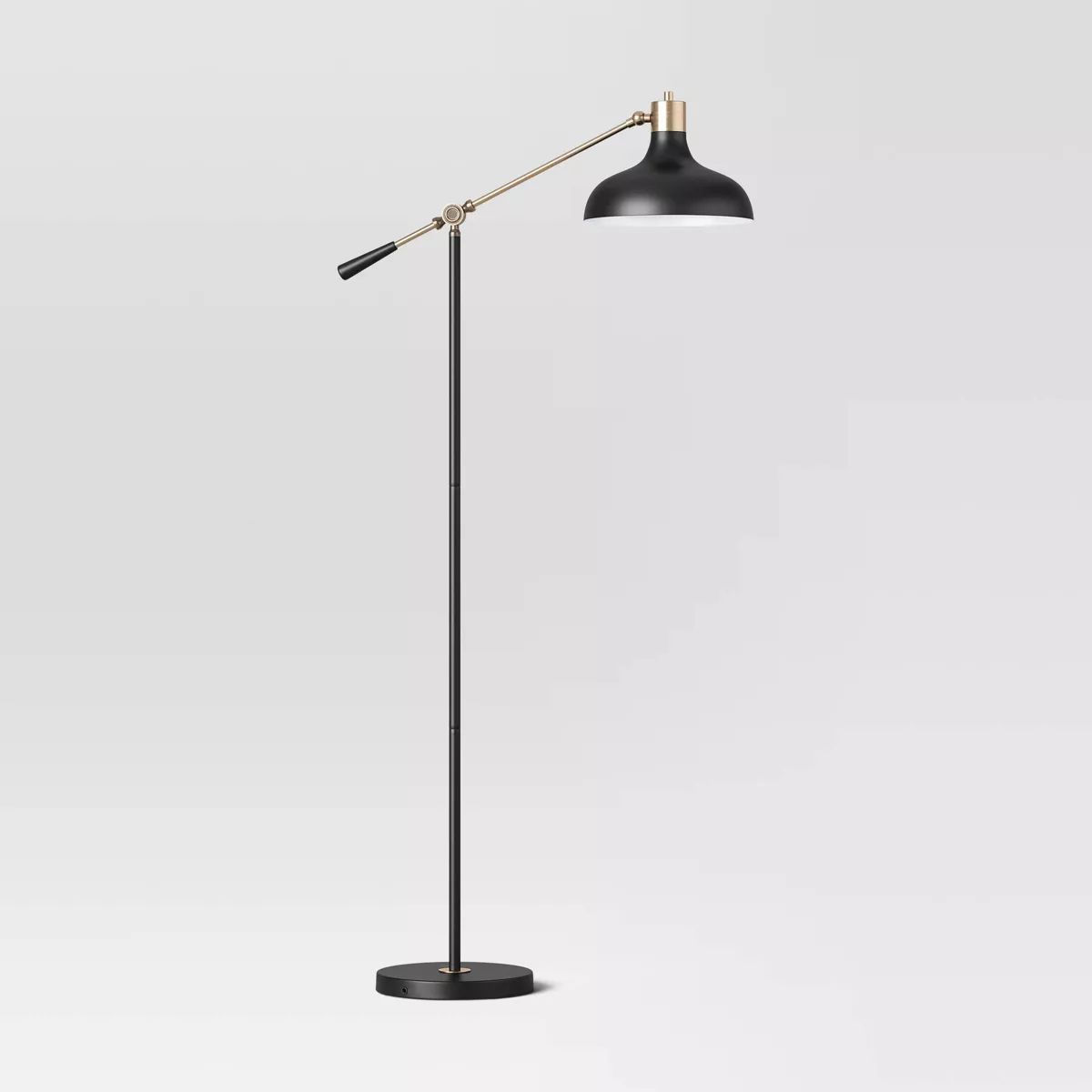 Crosby Schoolhouse Floor Lamp Black - Threshold™ | Target