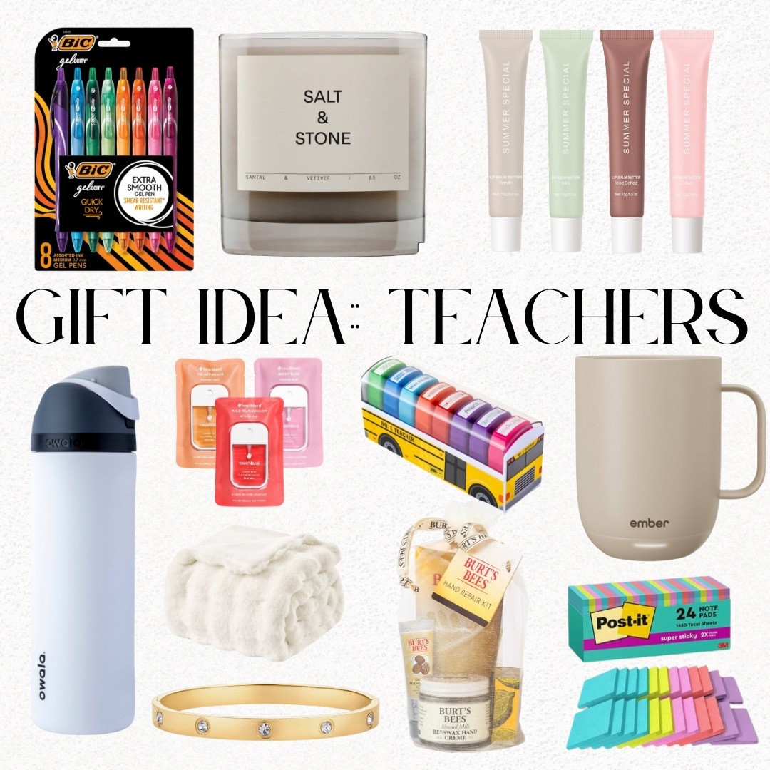 Give back to the teachers who inspire us! 🎁✨ 

Shop this research-backed teacher’s gift guide filled with practical, thoughtful, and cozy picks—everything an educator could use and love.  

🧴 Moisturizing hand sanitizers  
✏️ Essential office supplies  
🏡 Cozy home comforts  
📝 Tools to make learning fun  

Perfect for saying “thank you” and making their day brighter.  Discover all the teacher-approved gifts! 

#TeachersGiftGuide #HolidayGifts #LTKTeacher #ClassroomEssentials #ThankATeacher #EducatorGifts

#LTKSeasonal #LTKHoliday #LTKGiftGuide