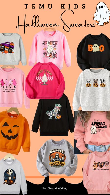 Temu Halloween Sweaters for Kids 👻


#LTKHalloween #LTKkids #LTKSeasonal