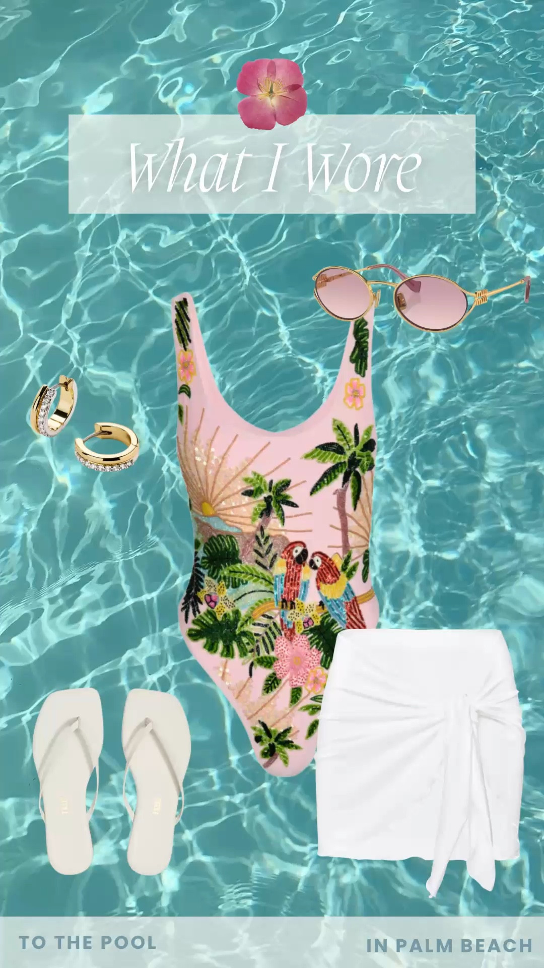 What I wore in Palm Beach 

Oceanus, swimsuit, one piece, sarong, princess polly, sandals, sunglasses, earrings, Miu miu, Ralph Lauren, belt, linen pants, banana republic, gap, canvas bag, hat, polo, Dillards, Macys, oxford shirt, express, bodysuit, mesh flats, Amazon, revolve, tennis necklace, designer, Florida, shopping style, ootd

#LTKSwim #LTKootd #LTKTravel