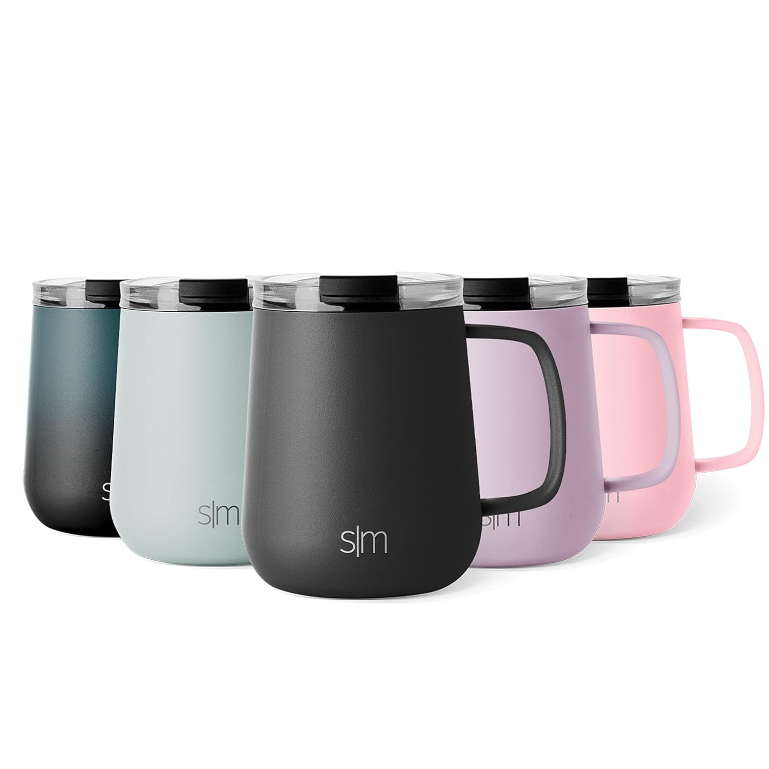 Simple Modern Travel Coffee Mug with Lid and Handle | Reusable Insulated Stainless Steel Cold Bre... | Amazon (US)