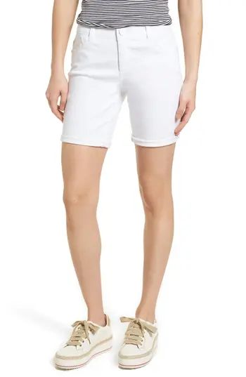 Women's Wit & Wisdom Ab-Solution White Denim Shorts, Size 00 - White | Nordstrom