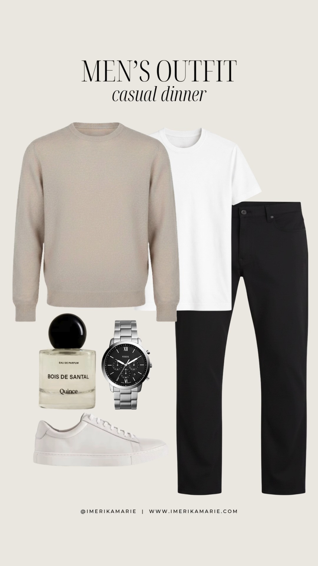 Men's Spring Outfit

sweater, white t-shirt, black pants, and white sneakers

men's outfit. men's spring outfit. men's casual outfit. men's date night outfit 

 #LTKootd #LTKSeasonal #LTKMens