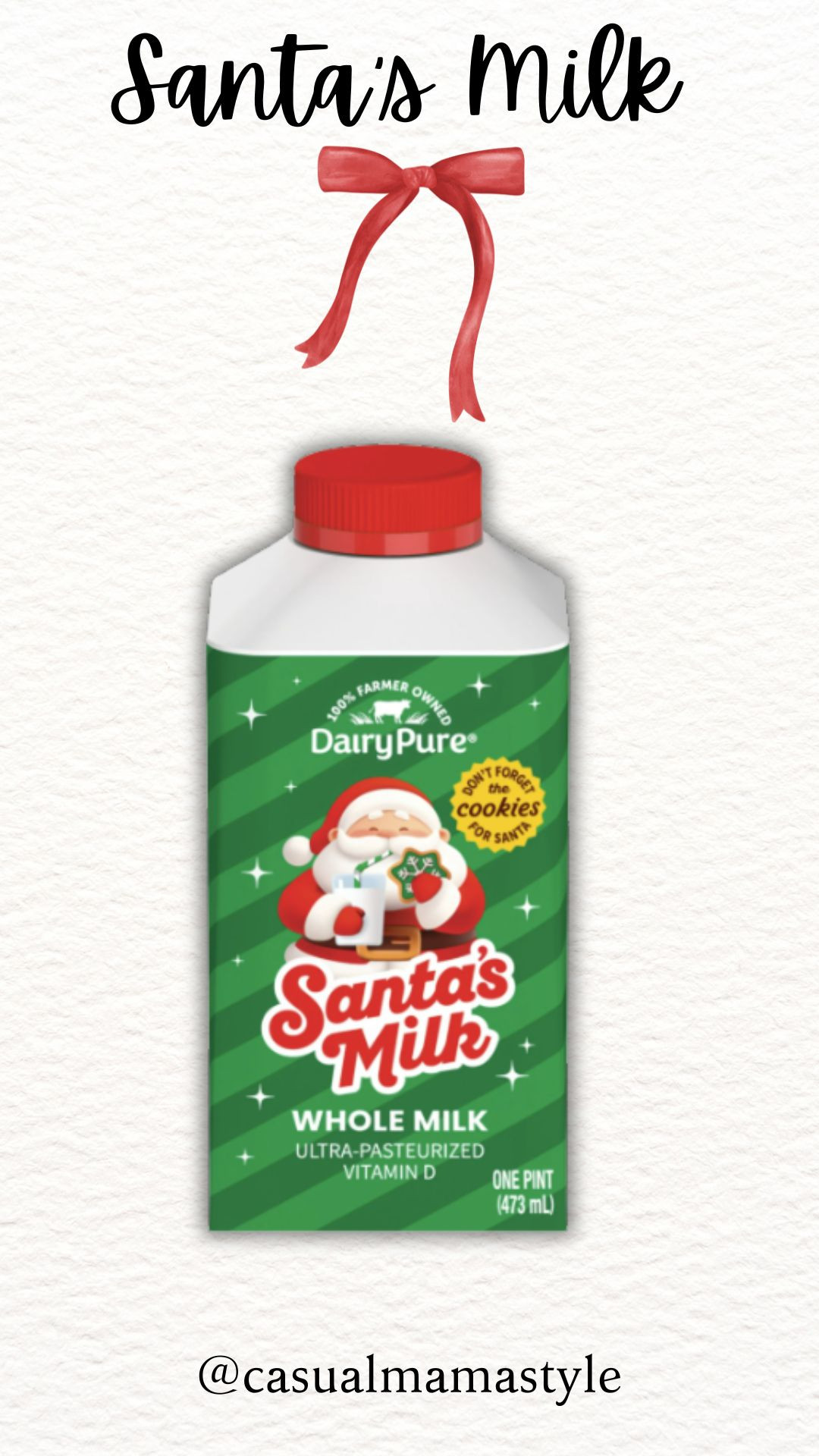 Check for the goods! Santa's Milk is sold by @dairypure @walmart ! $1.48 !

#walmart #christmas #santa #cookies #kids  

 #LTKGiftGuide #LTKHoliday #LTKKids