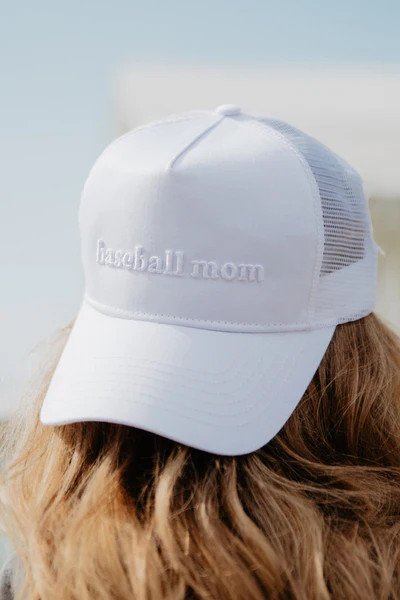 Baseball Mom 3-D Embroidered Women's Hat | Katydid.com