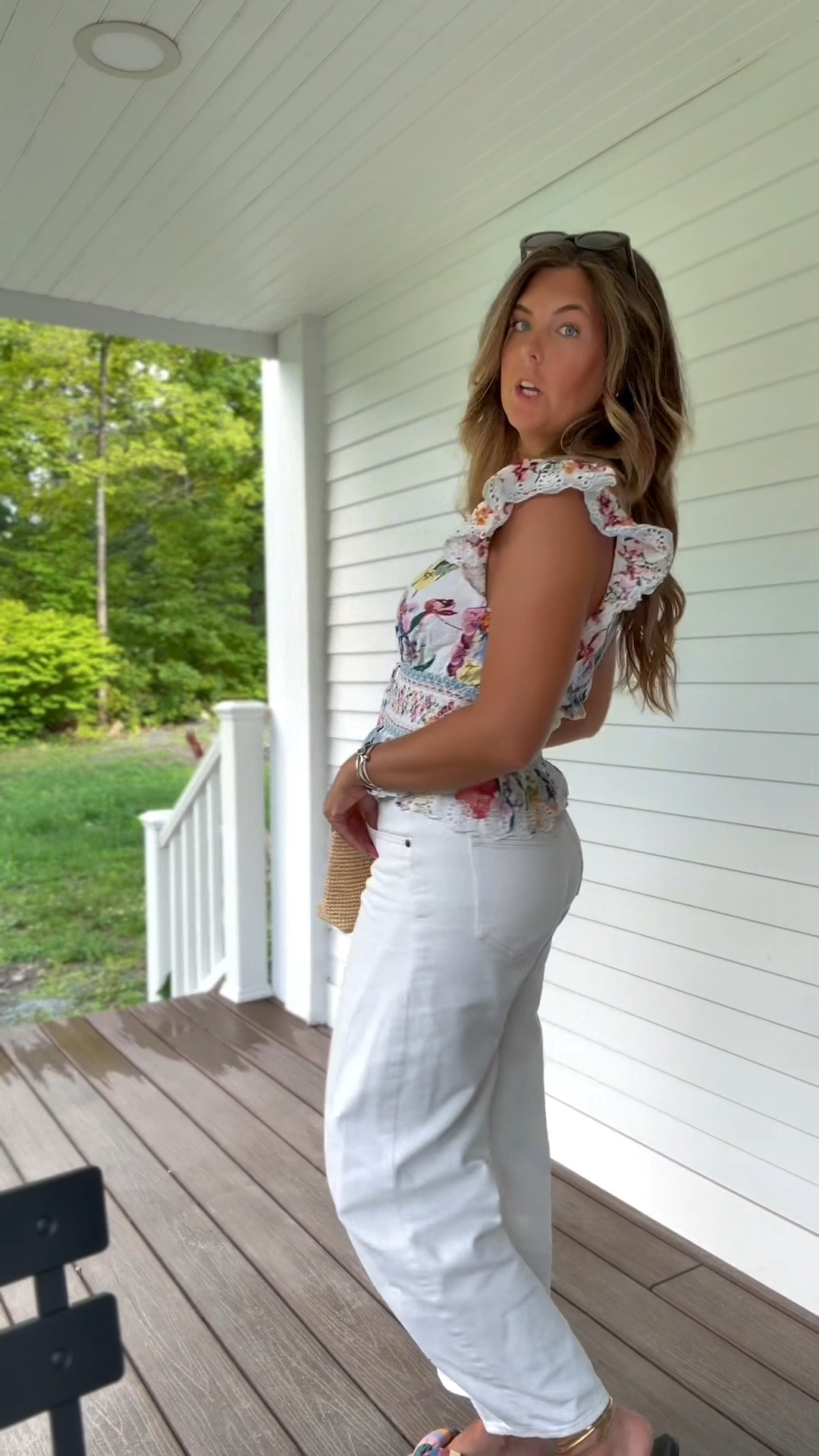 Wearing a S in the top and a 27 in my jeans!

#LTKgrwm #LTKootd #LTKdayinmylife