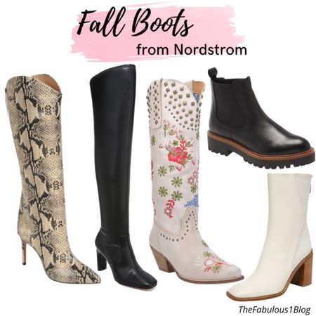 Fall Boots from Nordstrom 
#FallFashion #FallBoots #Boots 

#LTKshoecrush #LTKHalloween #LTKSeasonal
