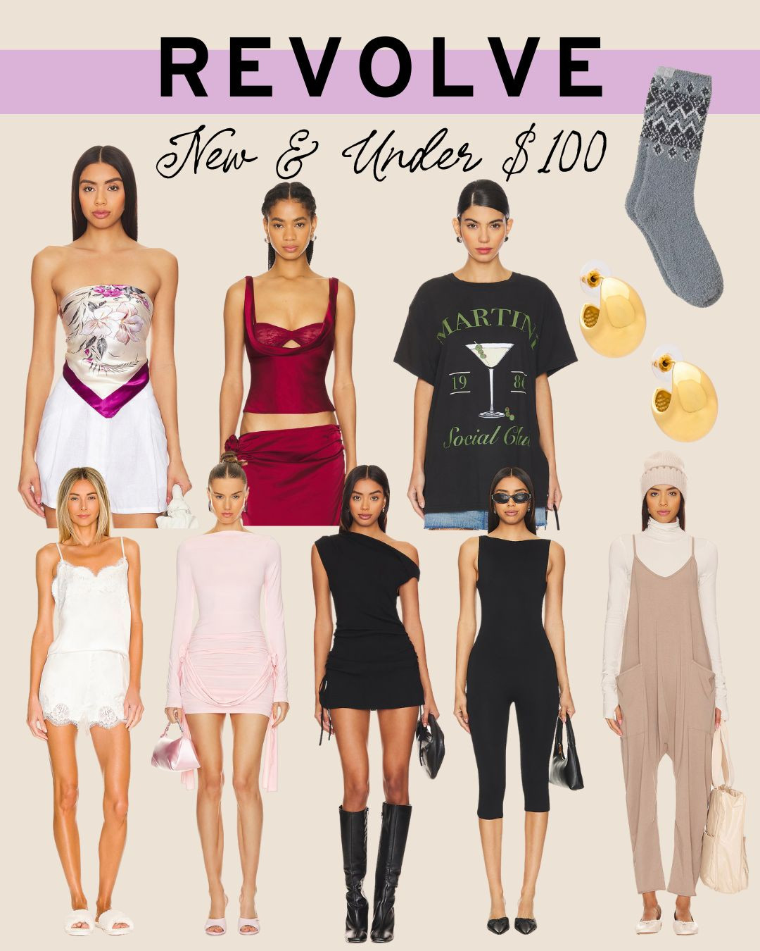 New finds on Revolve Under $100, perfect for holiday parties! 

 #LTKHoliday #LTKSaleAlert #LTKFindsUnder100