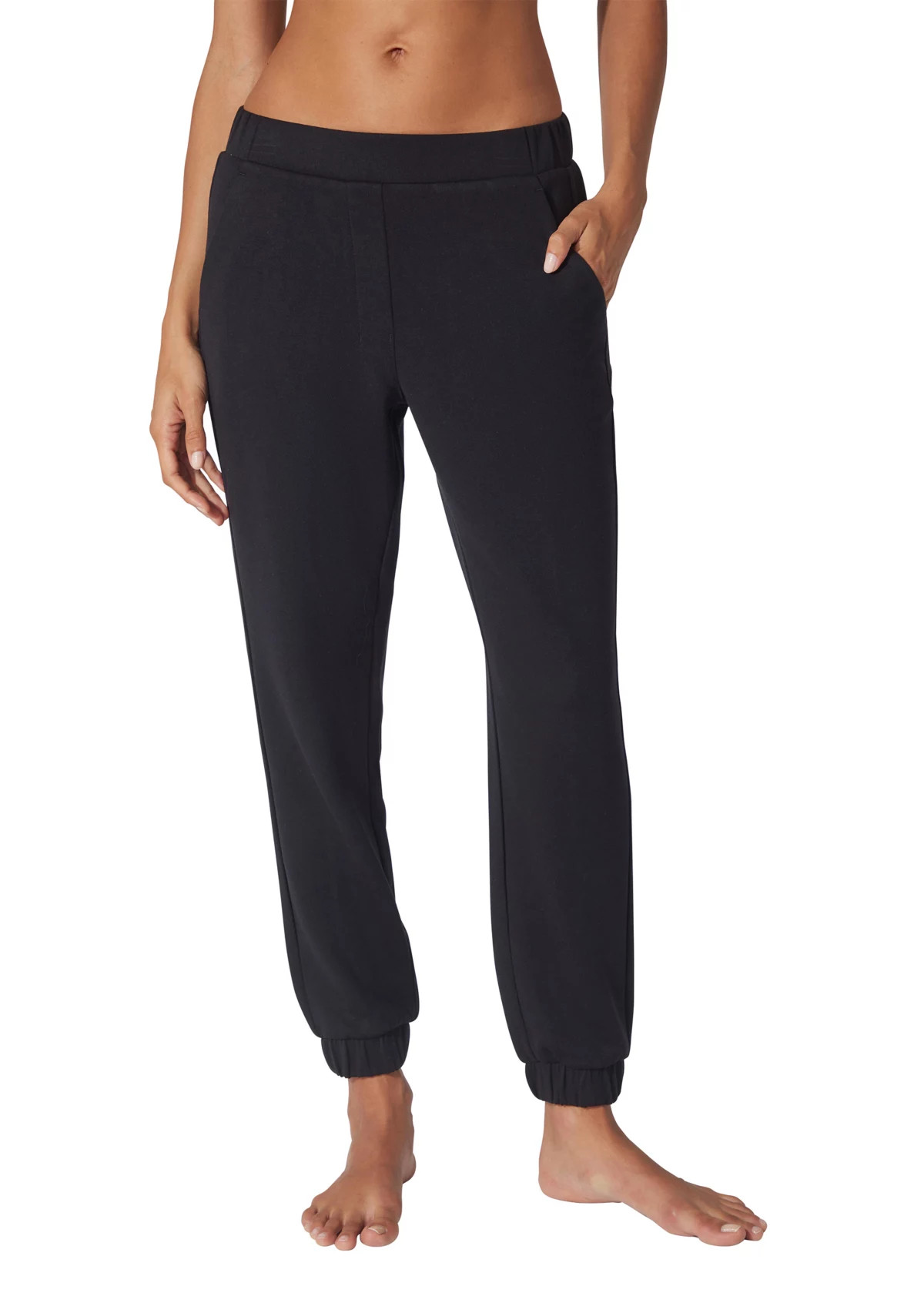 YogaliciousWomen's Scuba Joggers with Faux Fly Back | Belk