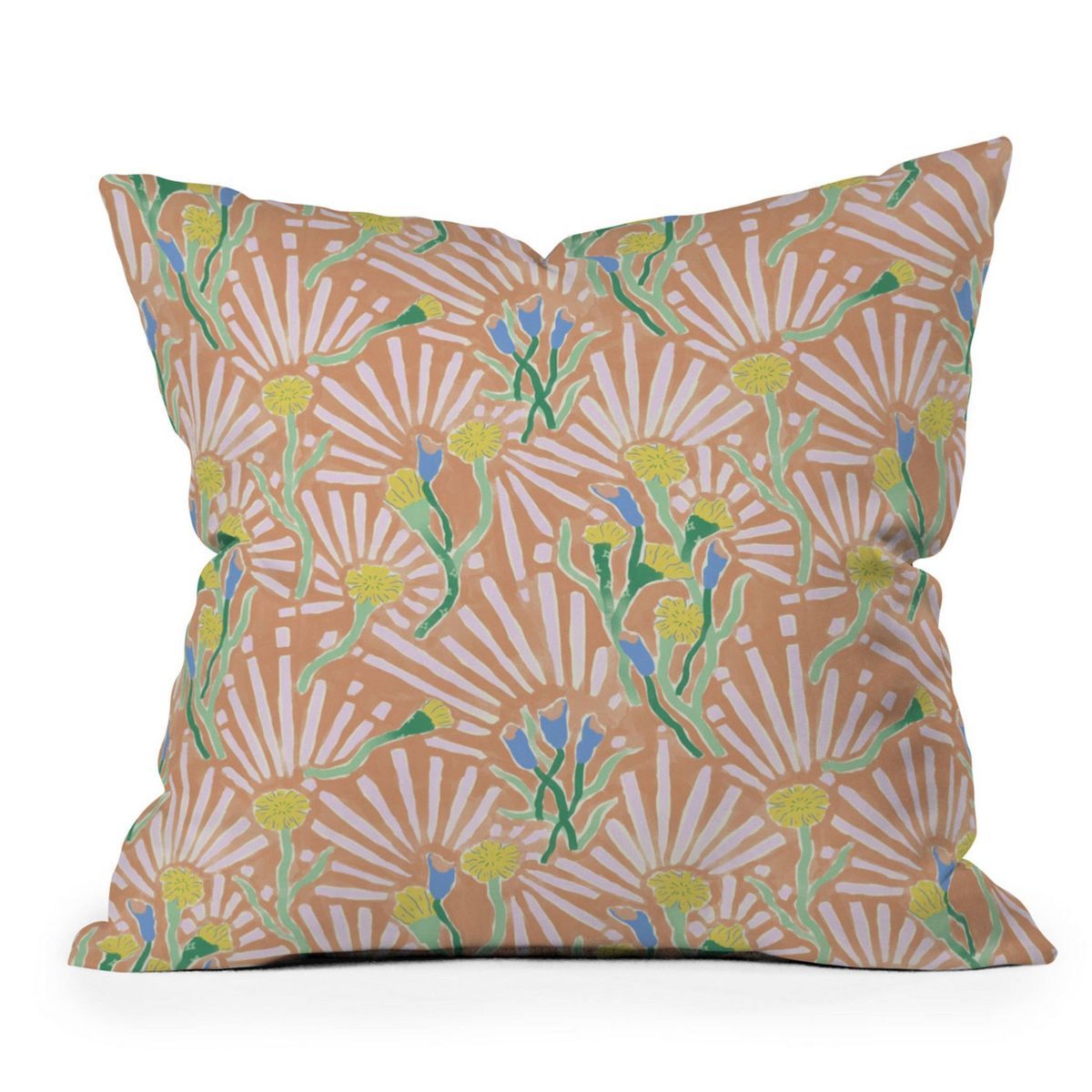 Msrystudio Garden Magic Fantasy Outdoor Throw Pillow Pink - Deny Designs | Target