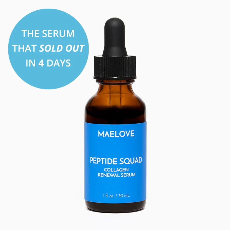 Peptide Squad Collagen Renewal Serum | Maelove