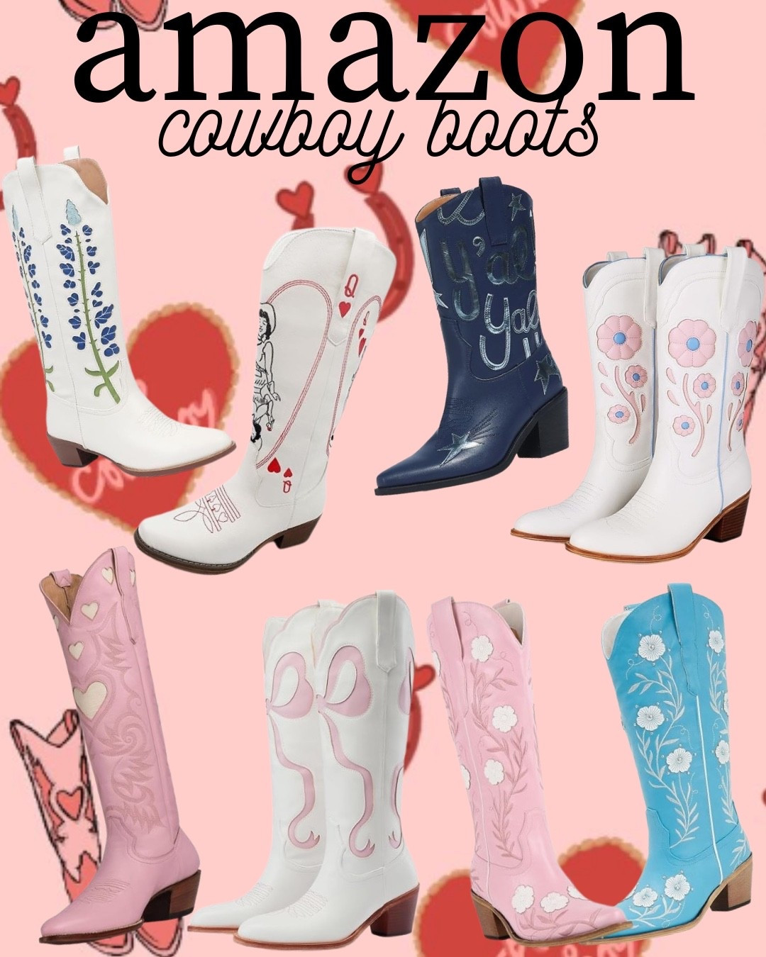 Rodeo Season is on its way! Here are some cute women’s boots that will be showstopping! 

Womens Cowboy Boots l Western Boots l RodeoHouston l Stockshow & Rodeo l Rodeo Season l Cowgirl Boots l Amazon 

#LTKootd #LTKSeasonal #LTKFindsUnder100
