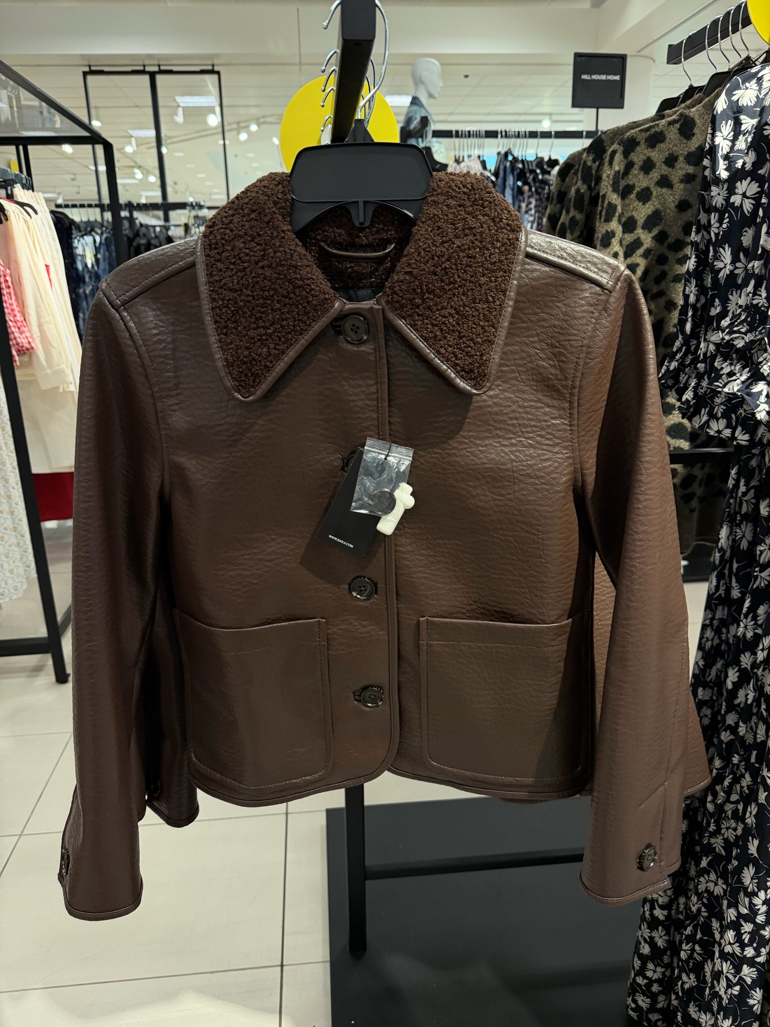 Rails brown leather jacket with Sherpa collar under $300!!!

#LTKootd #LTKSeasonal #LTKSaleAlert