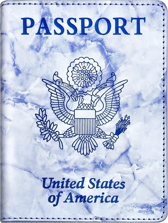 Passport and Vaccine Card Holder Combo, Vaccine Card Slot, Passport Wallet, Cover, Passport Case ... | Amazon (US)