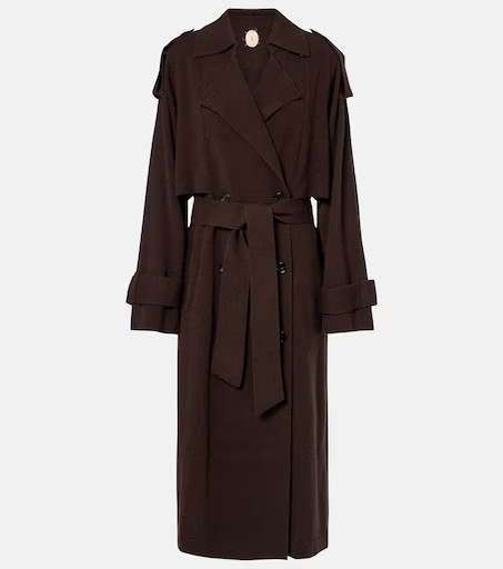 Jardin des Orangers Wool and cashmere trench coat | Mytheresa (UK)