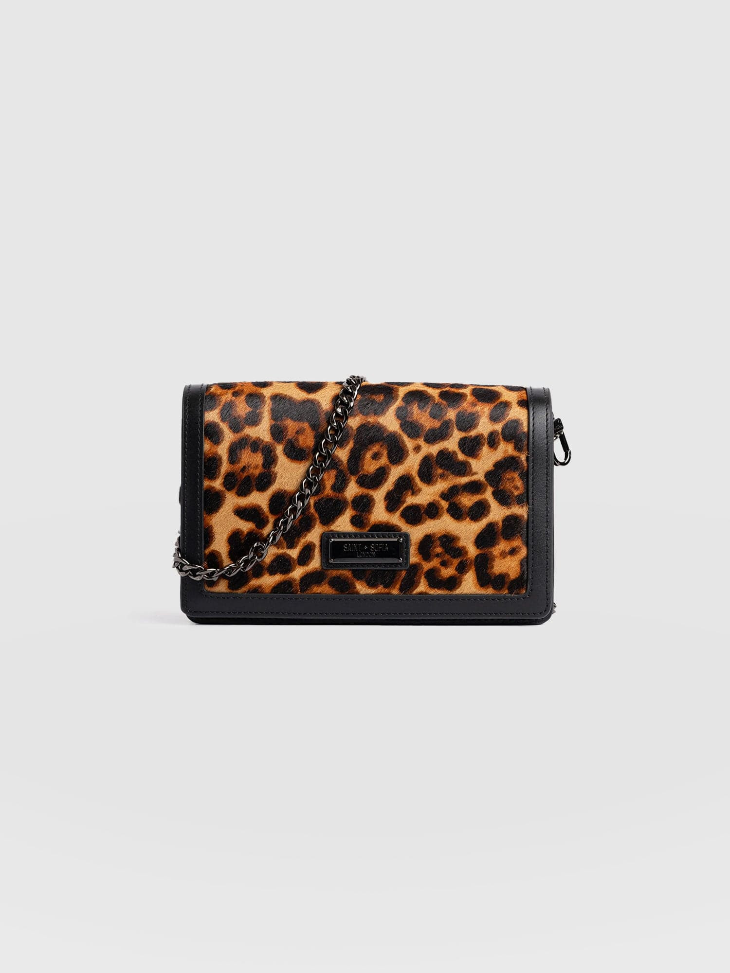 Primrose Wallet on Chain - Leopard | Saint + Sofia