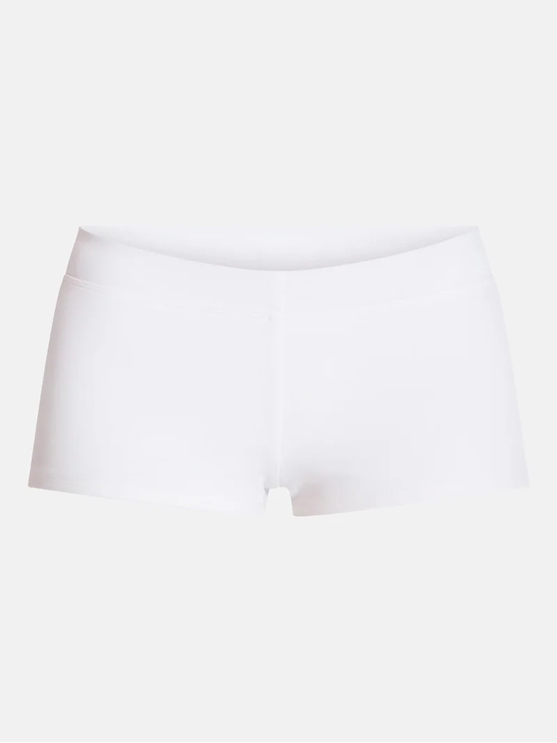 No Boundaries Women's White Swim Shorts, Women's XXXS-XXL | Walmart (US)