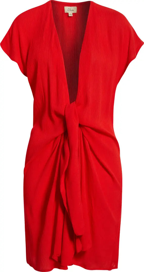 Tie Front Cover-Up Wrap Dress | Nordstrom