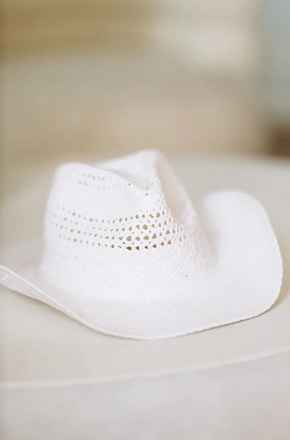 Coastal Cowgirl Hat - White | Hazel and Olive