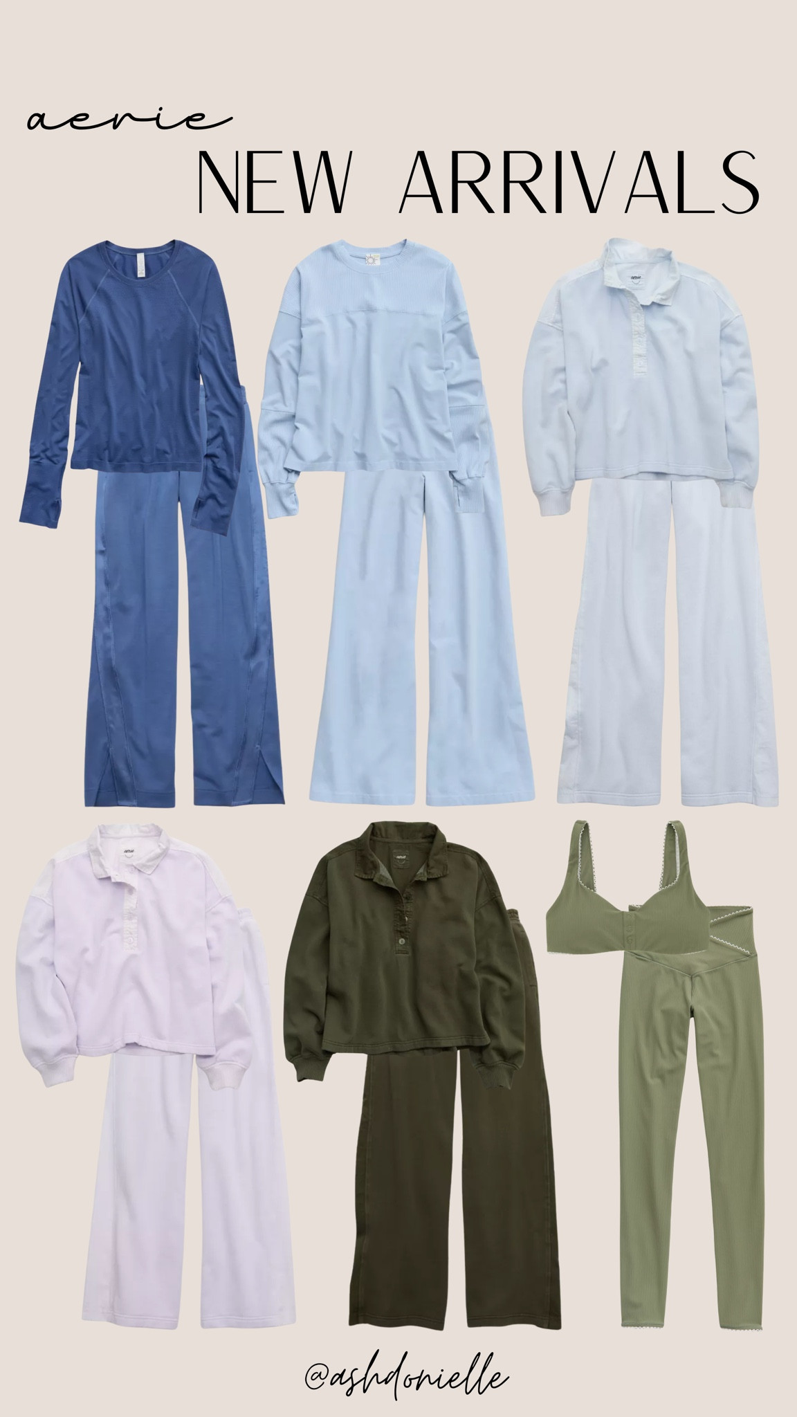 Aerie new arrivals

luxe loungewear
cozy sets
soft joggers
relaxed hoodies
ribbed essentials
bridal loungewear
matching sweats
plush robes
lounge shorts
everyday comfort

#LTKSaleAlert #LTKootd #LTKSeasonal