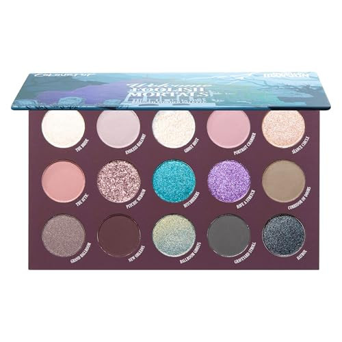 ColourPop x Haunted Mansion Foolish Mortals Eyeshadow Palette - Eye Makeup Palette with Matte, Metallic, Matte Sparkle & Pearlescent Finishes - High-Pigment, Long Lasting Formula (0.58 oz) | Amazon (US)