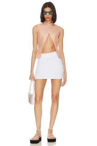 Susana Monaco Slim Skirt in Sugar from Revolve.com | Revolve Clothing (Global)