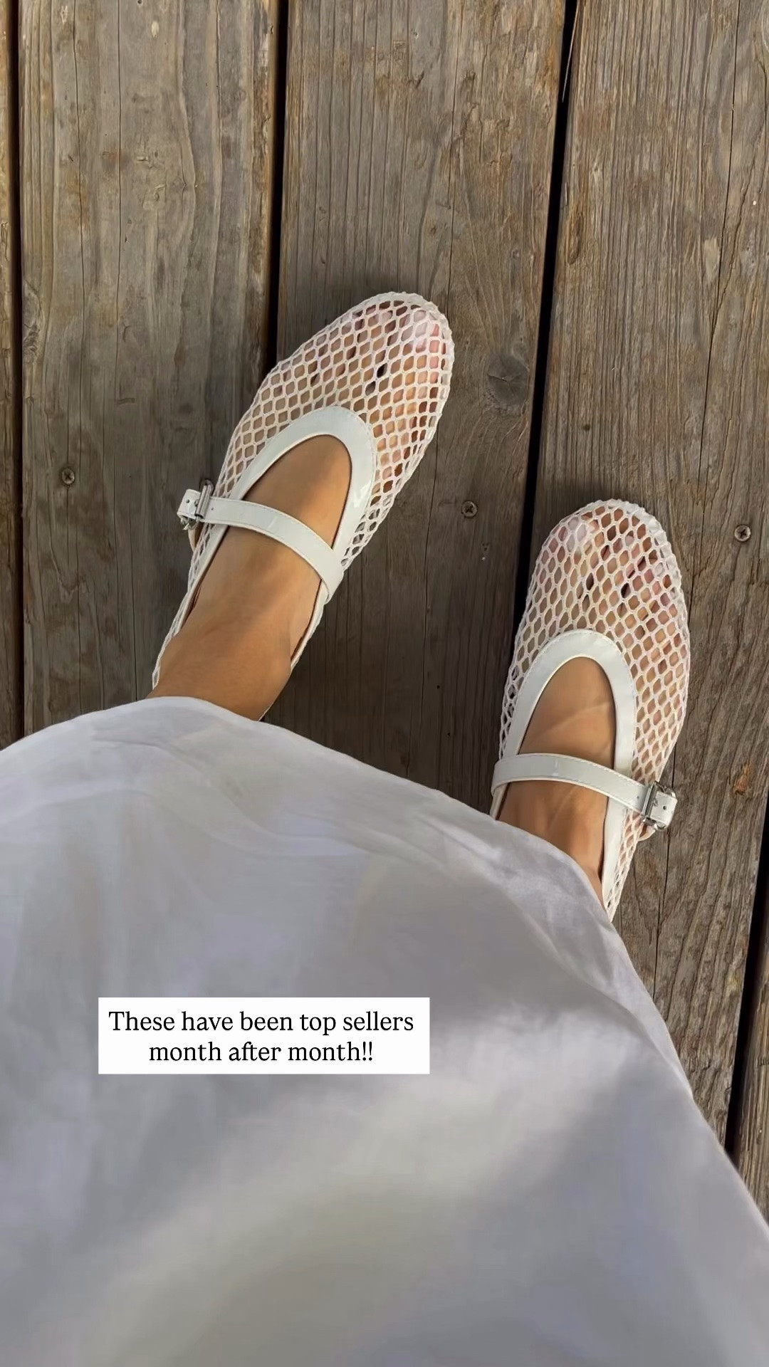 Mesh ballet flats 🤍

#LTKmomlife #LTKootd