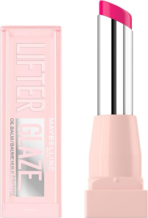 MAYBELLINE Lifter Glaze Oil Balm with Hyaluronic Acid and Hydrating Oil Blend, Lip Balm with 24HR... | Amazon (US)