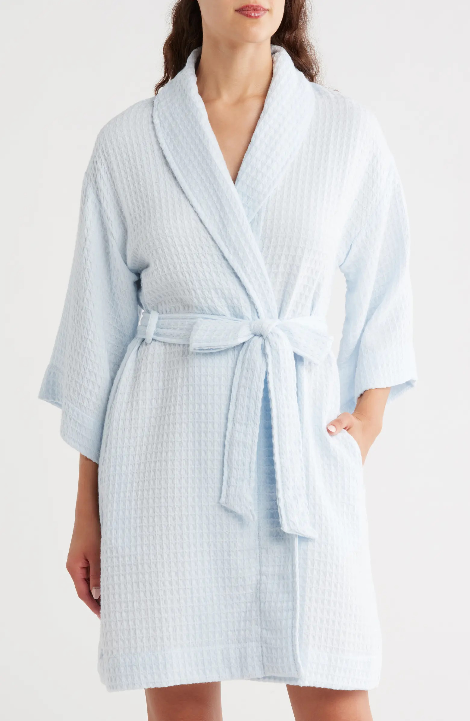 Cotton Waffle Knit Robe | Nordstrom Rack