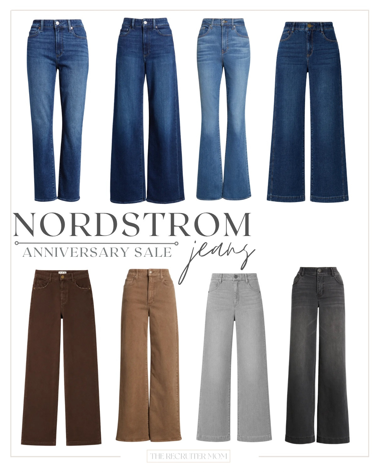 The NSale preview is finally here! 👖🙌 These are my favorite jeans from this year's sale, and there are so many good wide-leg options if you're looking to update your denim.

#LTKootd #LTKOver40 #LTKMidsize