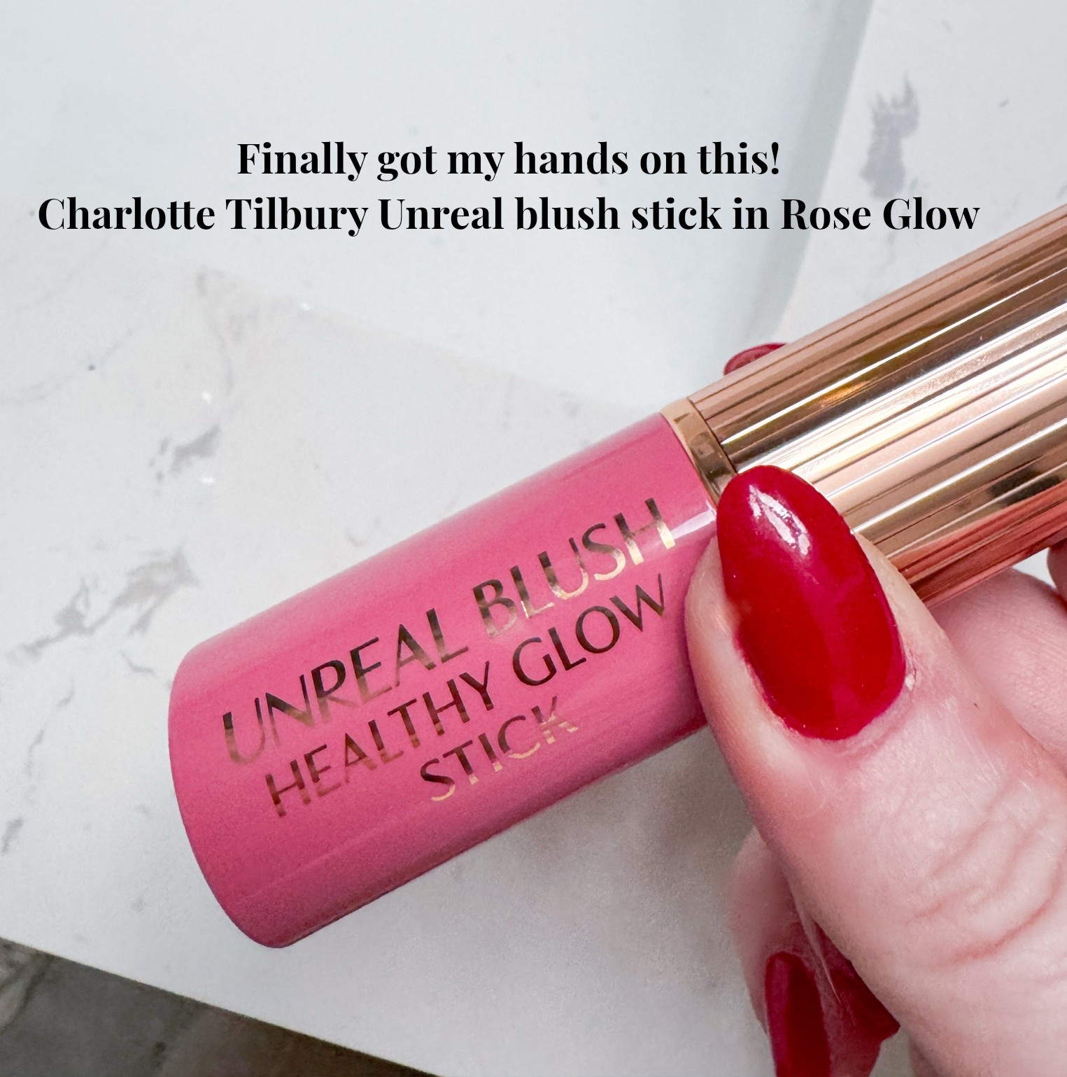 I've been trying to get this blush for over 2 weeks.
This blush has amazing reviews and has been sold out at my Ulta .
I ordered it online and it arrived today!
Sunday is my no makeup day. Review to come on Monday!

Beauty, makeup, cosmetics, Charlotte Tilbury 

#LTKBeauty #LTKdayinmylife #LTKgrwm