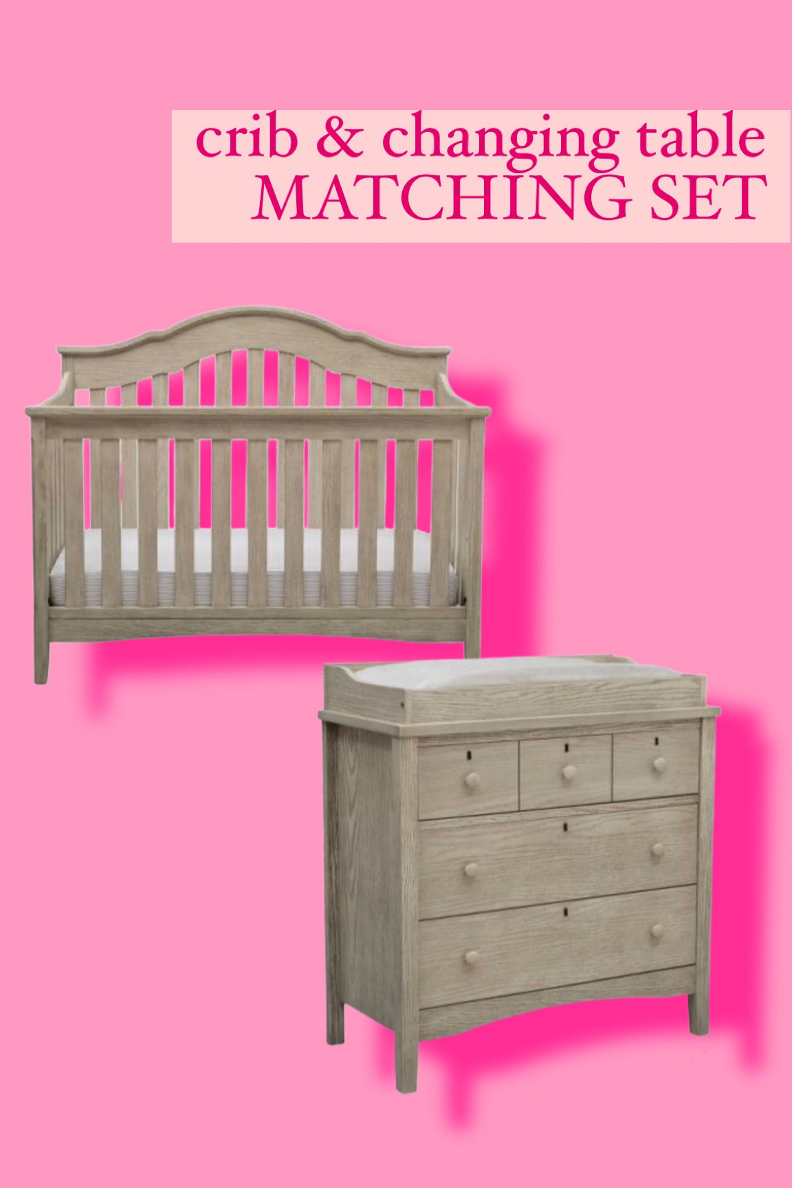 My Baby’s Crib & Changing Table/Dresser Drawers💘
matching set. crib. changing table. baby dresser. drawers. baby clothes. baby. mama to be. girl mom. organization. target. target finds. affordable. 


#LTKfamily #LTKhome #LTKbaby