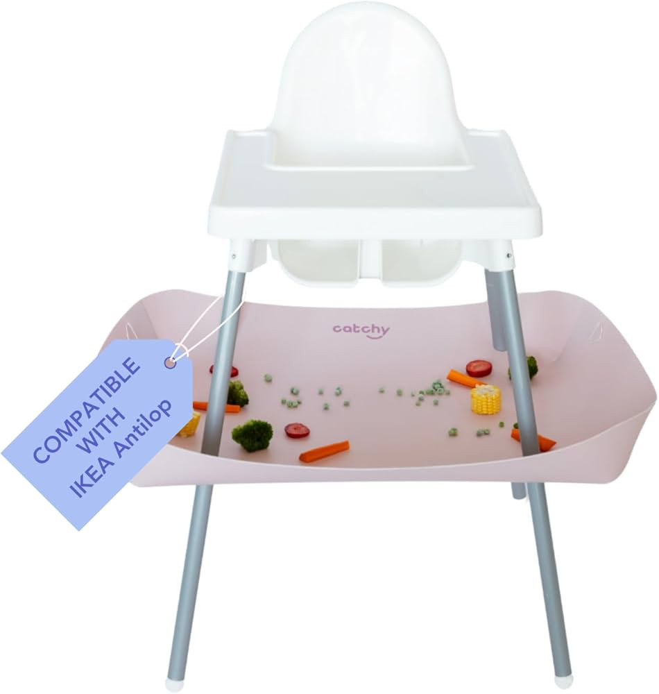 CATCHY - Food Catcher - Compatible with IKEA Antilop High Chair + 11 Other High Chairs - Highchai... | Amazon (US)