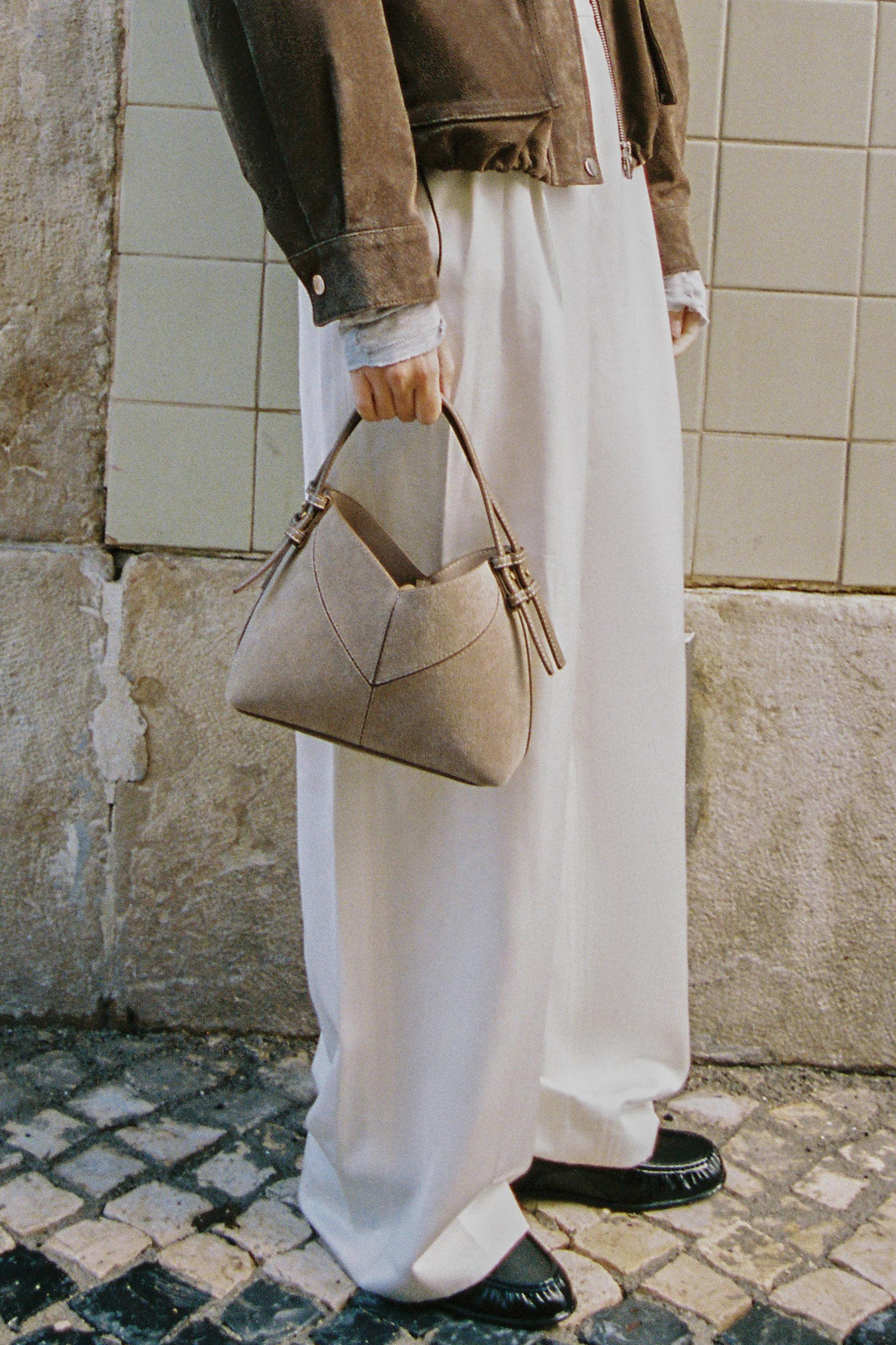 TOPSTITCH MINI SHOPPER | Zara US