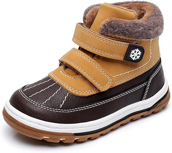 Blikcon Boys Boots Toddler Boys Fall Boots Outdoor Winter Boots with Hook and Loop (Toddler/Littl... | Amazon (US)