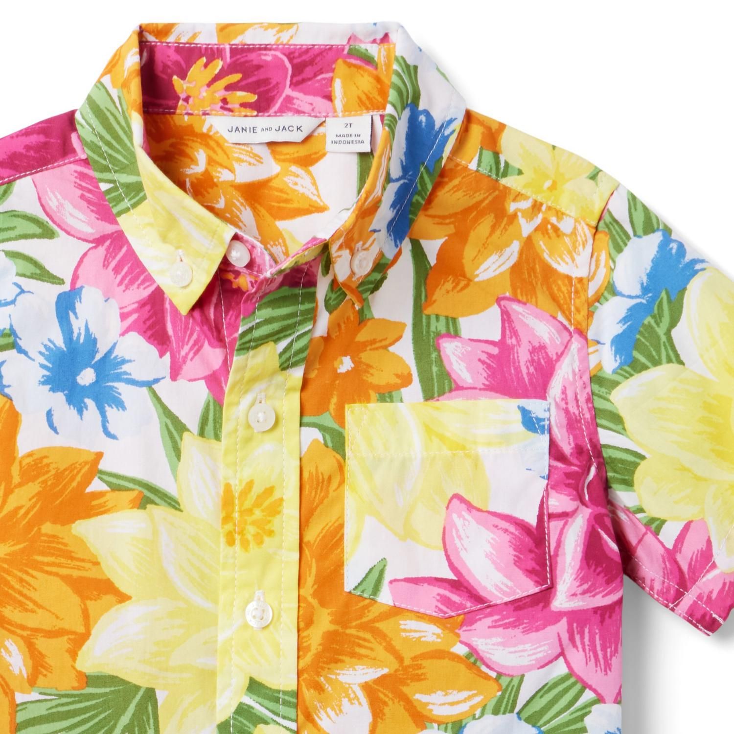 Floral Poplin Shirt | Janie and Jack