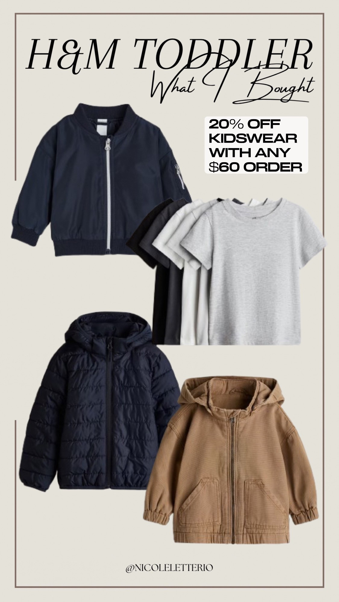 H&M Toddler spring jackets. 20% off kidswear with any $60 order  

#LTKspring #LTKkids #LTKcanada