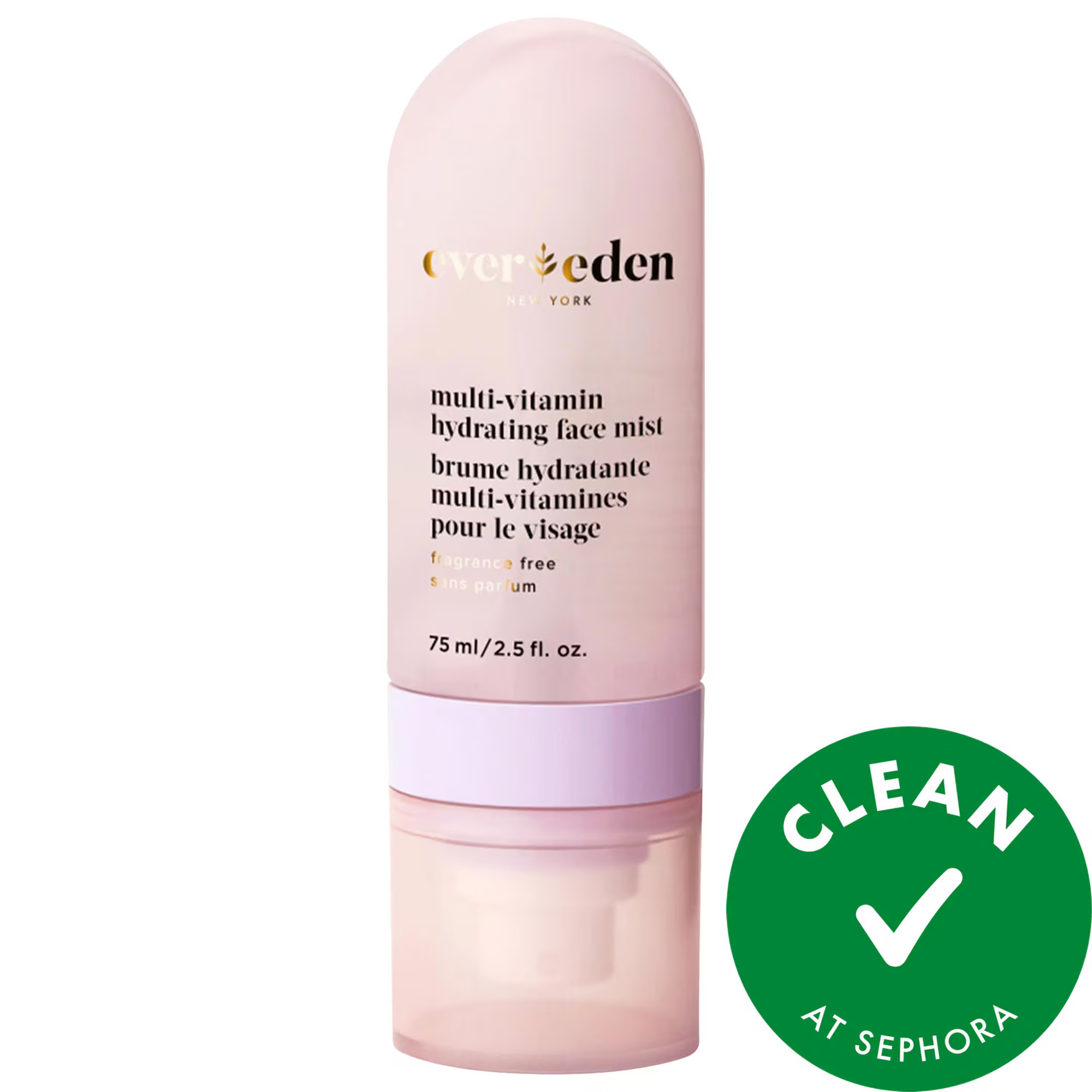 Evereden Kids Multi-Vitamin Hydrating Face Mist with Vitamin B5 & B3 (Niacinamide) 2.5 fl. Oz./75 mL | Sephora (US)