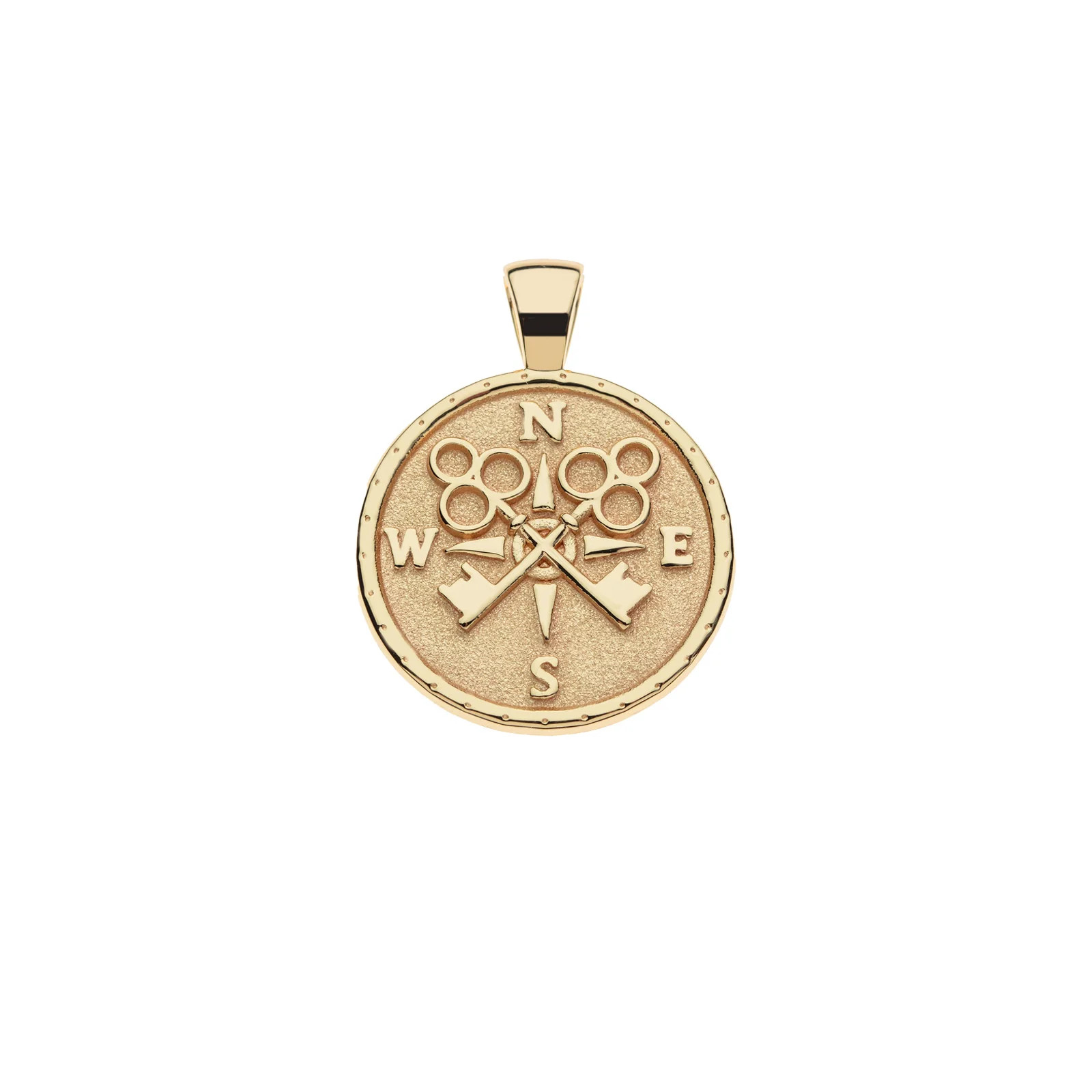 FOREVER JW Small Pendant Coin | Jane Win