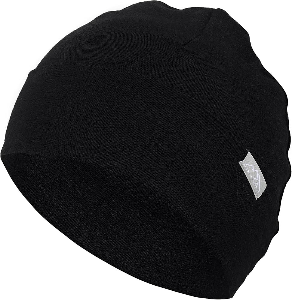 Merino Wool Beanie Kids - Unisex Cuff Wool Beanie Cap for Children - Breathable, Ideal for Sensit... | Amazon (US)