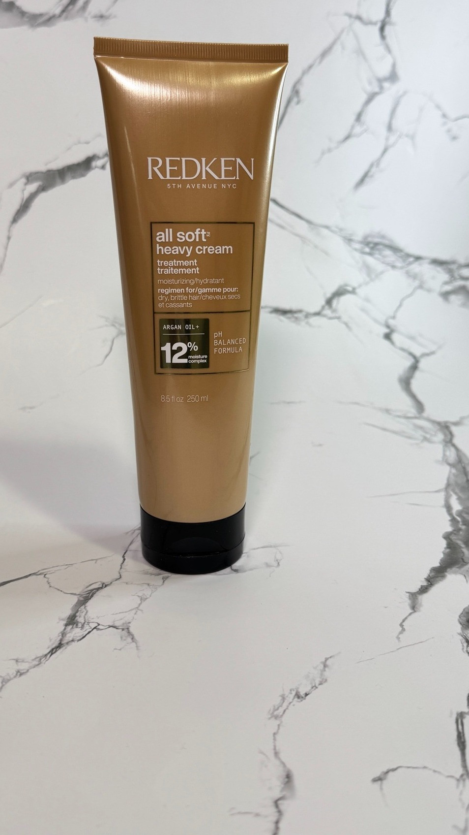 Been giving this hair mask a try and so far so good. My hair feels soft and hydrated after using it. 

 #redken #hairmask #relaxedhair #haircare #LTKBeauty