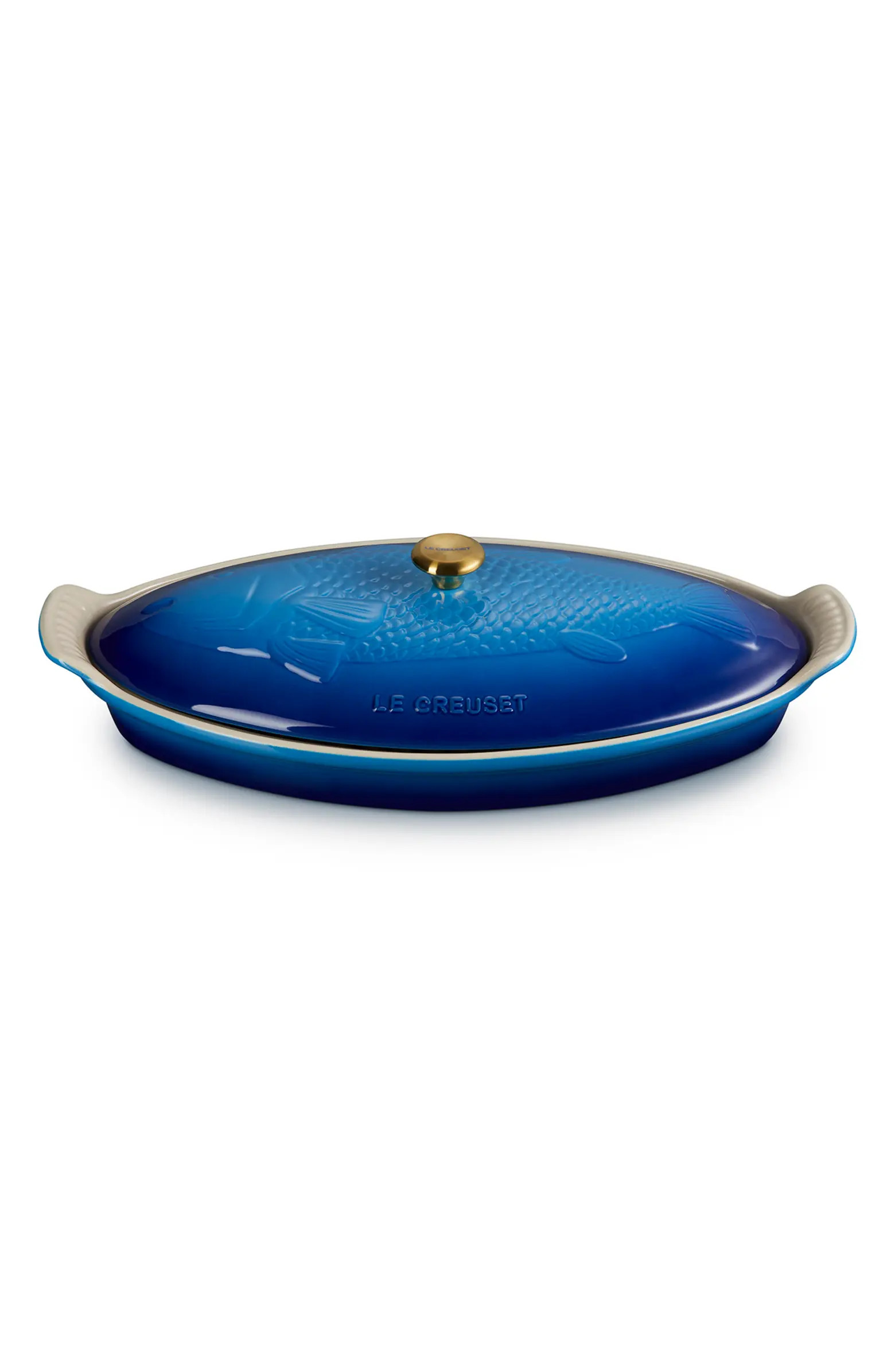 Heritage Covered Stoneware Fish Baker | Nordstrom