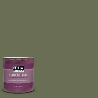 BEHR ULTRA 1 qt. #S380-7 Global Green Extra Durable Eggshell Enamel Interior Paint & Primer | The Home Depot