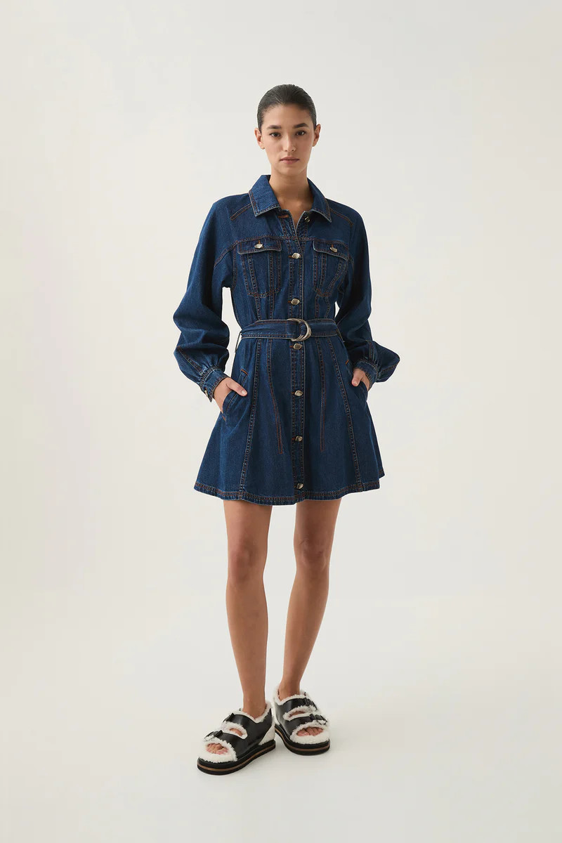 Colorado Denim Mini Dress | aje. (US, UK, Europe, ROW)