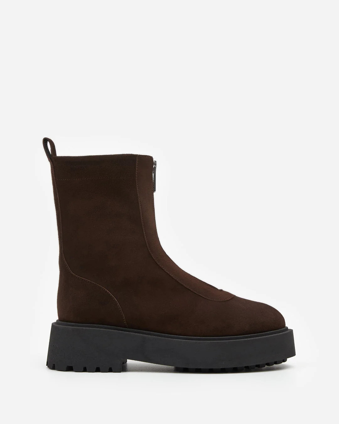 Alma Suede Brown Boot | Flattered