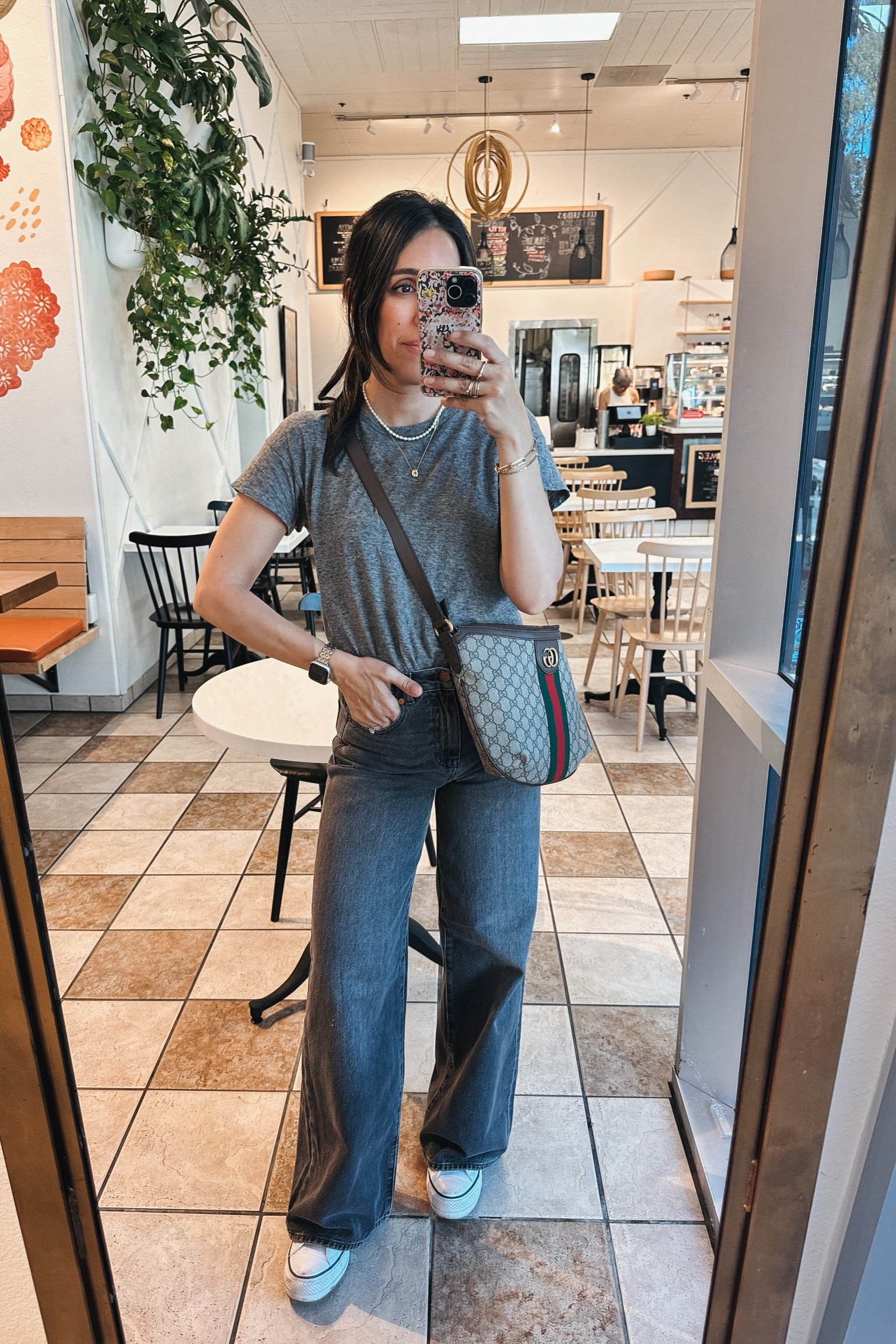 Best wide leg jeans! 
I took my smaller size. I’m 5’5 and wearing platform sneakers and they’re the perfect length! The also come in tall and petite 🙌🏼
Use code ‘MADEBETTER’ for 40% off!

#LTKStyleTip #LTKOver40 #LTKSaleAlert