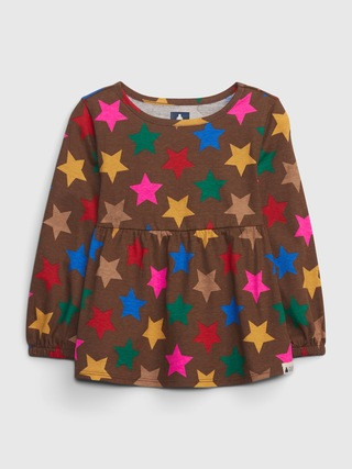 Toddler 100% Organic Cotton Mix and Match Printed Top | Gap (US)