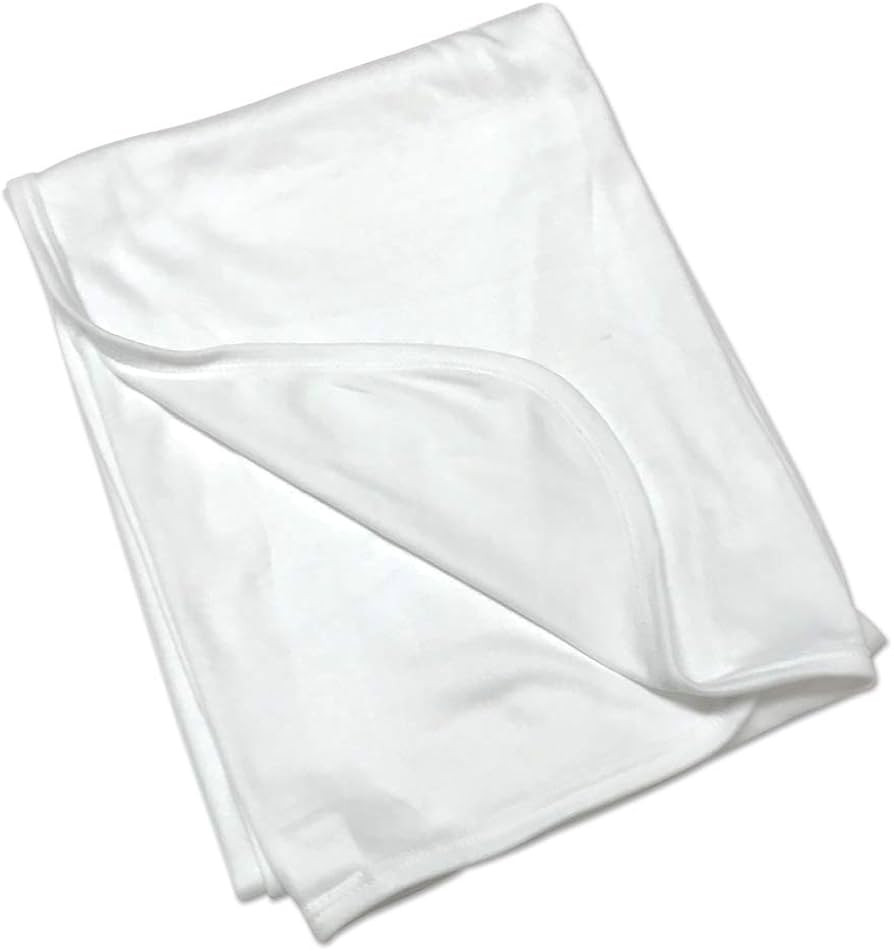 Laughing Giraffe Blank Baby Receiving Blanket (White) | Amazon (US)