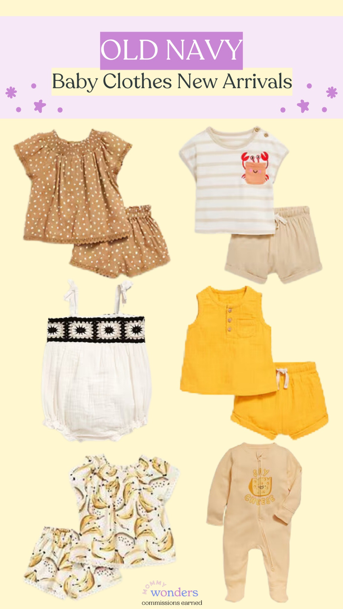 New arrivals of baby clothes at Old Navy! These colors and prints are perfect for summer and the beginning of fall! 

#LTKSeasonal #LTKStyleTip #LTKBaby