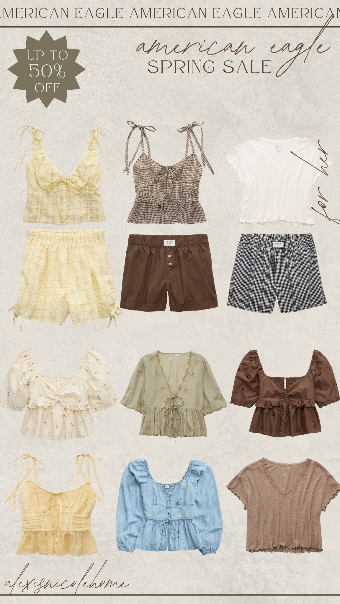 American eagle spring sale 😍 bought myself a few of these staple pieces and they mix and match SO good! 

#LTKSaleAlert #LTKStyleTip #LTKSpringSale